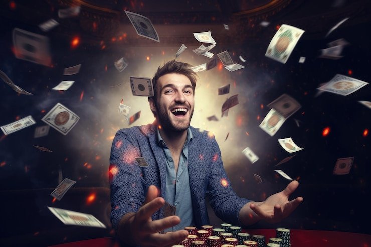 Live dealer studio broadcast on mobile phone screen showing blackjack table